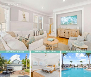 Hola Beaches by Stay on 30A- Pool, Bikes, Golf Cart
